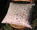 Earthy Tones Eucalyptus Leaves Belgian Cotton Linen Cushion Cover