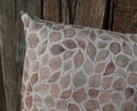 Earthy Tones Eucalyptus Leaves Belgian Cotton Linen Cushion Cover