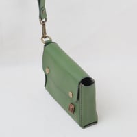 Image 4 of Mini Wristlet in sage green