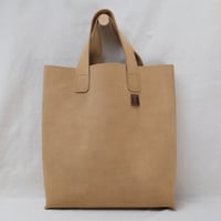 Image 1 of Slouchy Large Suede Tote in butter