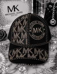 Image 3 of Black Luxe Cap and Tie Set