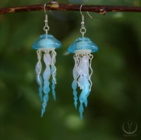 Image 3 of Jellyfish earrings (dangling)