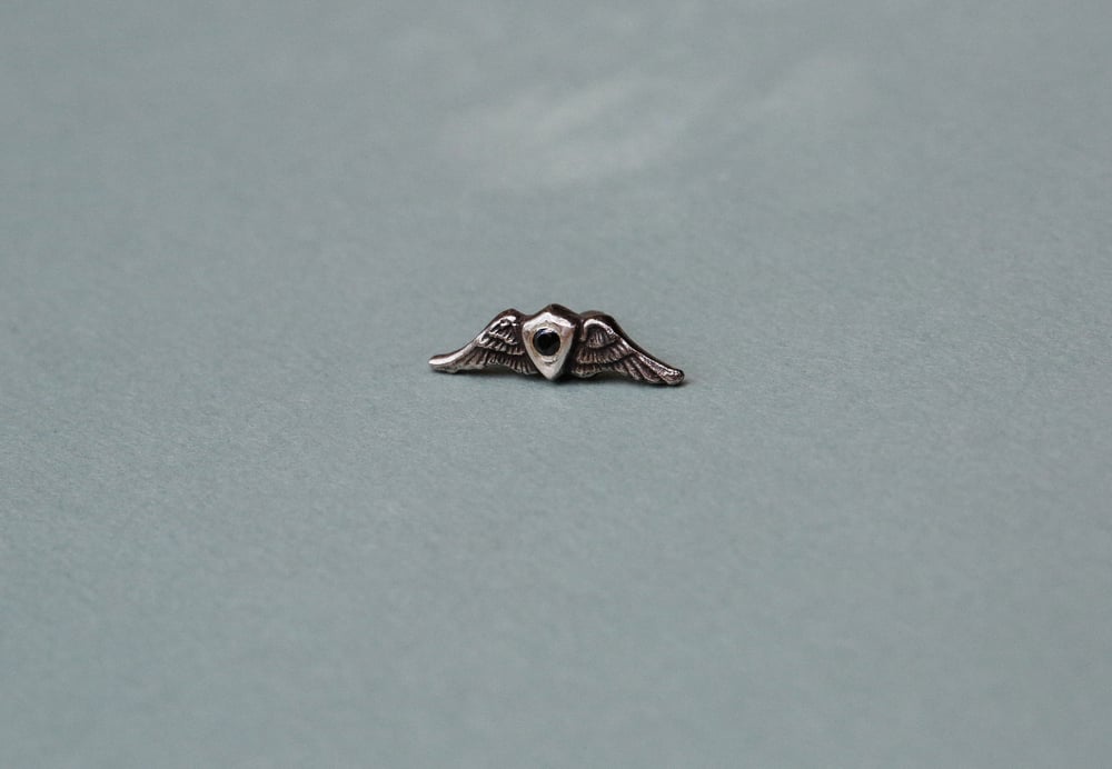 Image of Winged Diamond Pin
