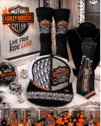 Image 1 of Moto Luxe Cap Sock and Tie Set