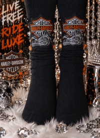 Image 3 of Moto Luxe Cap Sock and Tie Set