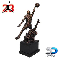 Image 4 of Figura coleccionable Michael Jordan United Center en caja (7,75 pulgadas impresa en 3D)