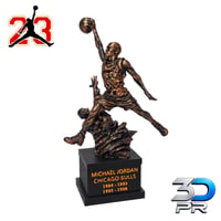 Image 3 of Figura coleccionable Michael Jordan United Center en caja (7,75 pulgadas impresa en 3D)