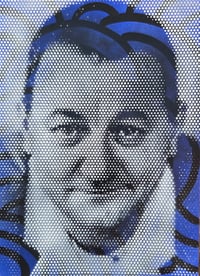 Image 1 of Coluche Bleu Noir