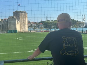 Image of ‘Cymru Football Nation’ T  Shirt in Black 