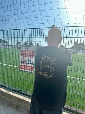 Image of ‘Cymru Football Nation’ T  Shirt in Black 