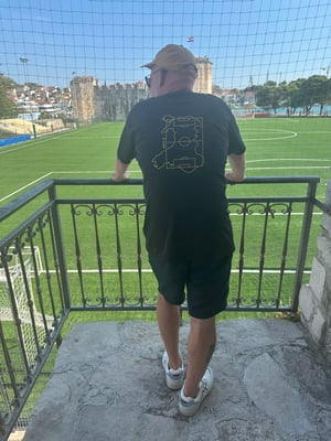 Image of ‘Cymru Football Nation’ T  Shirt in Black 