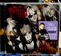 Image 2 of Vains Of Jenna "Lit Up Let Down" CD (Swedish sleaze Feat: Lizzy DeVine of The Cruel Intentions)