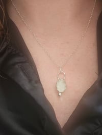 Image 3 of Ready to ship! White Cornish Seaglass Necklace 