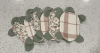 Image 1 of Floor Turtle - Floral Themed