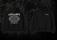 Image 2 of Gatekept Grid Global Hoodie