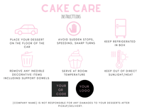 Image 2 of Cake Care Card 