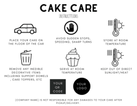 Image 3 of Cake Care Card 