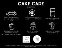 Image 4 of Cake Care Card 