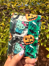 Frank-O Kitty Transparent Trifold Journal Cover A6