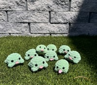 Image 1 of Crocheted Pocket Frogs