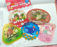 Image 1 of Fruit Labels - Die-cut Stickers