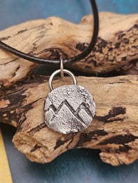 Image 7 of Ready to ship! Mens Mountain Necklace 