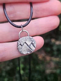 Image 3 of Ready to ship! Mens Mountain Necklace 