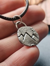 Image 8 of Ready to ship! Mens Mountain Necklace 