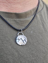 Image 15 of Ready to ship! Mens Mountain Necklace 