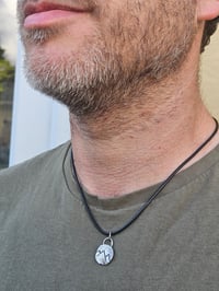 Image 2 of Ready to ship! Mens Mountain Necklace 