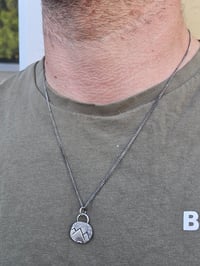 Image 13 of Ready to ship! Mens Mountain Necklace 