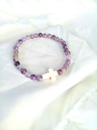 Image 1 of Amethyst bracelet 