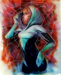 Under the Hood — Spider-Gwen Original Art