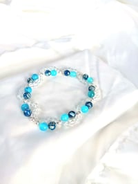 Image 2 of Blue twist bracelet 