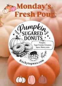 Pumpkin Sugared Donuts 