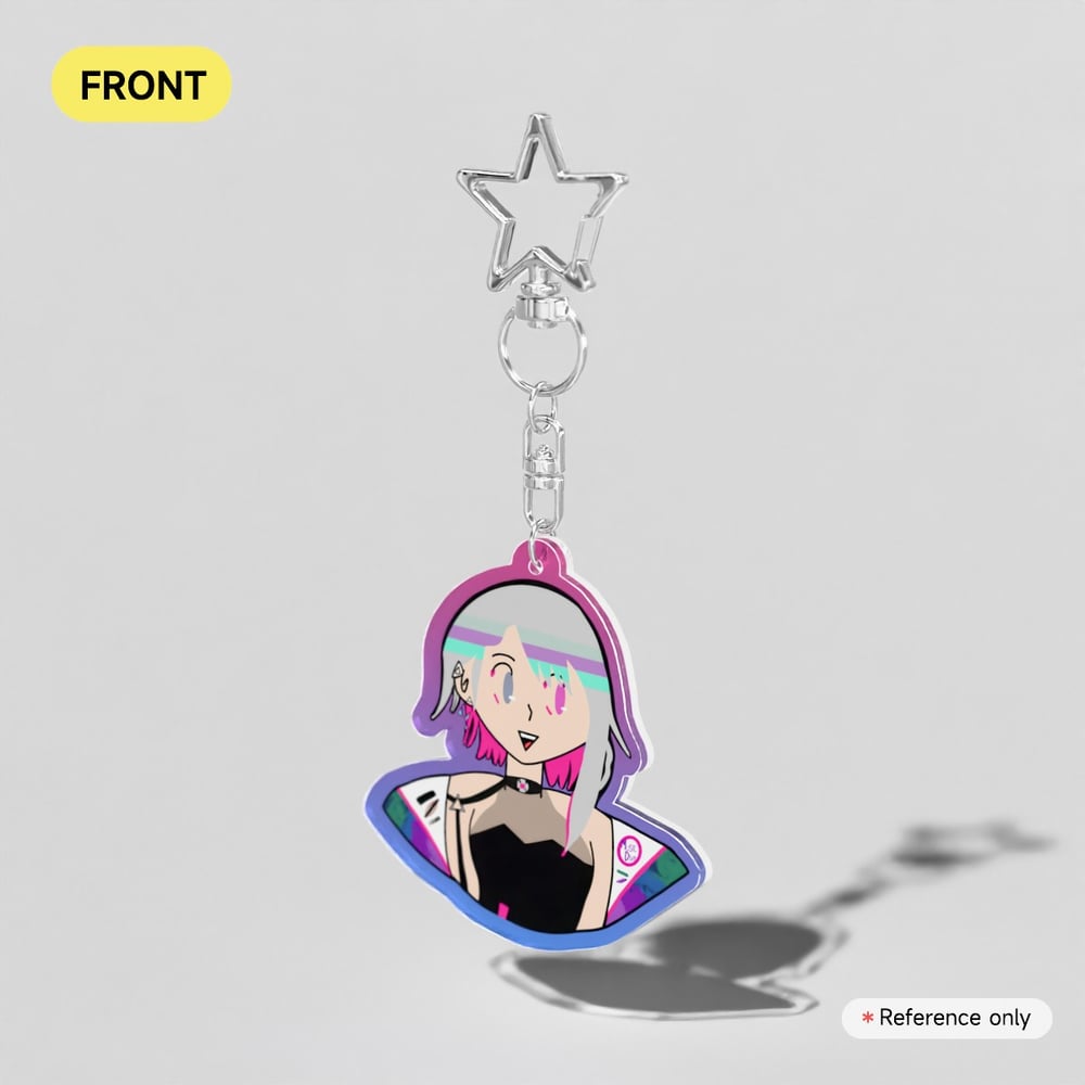 Image of Leyla Acrylic Keychain *Prism Rhythm Special Release!*