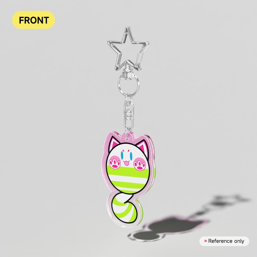 Image of Tamaneko Acrylic Keychain *Exclusive Prism Rhythm Launch!*