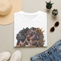 Image 1 of American Bully T-Shirt — Loyalty Strength Family Protective Dog Tee