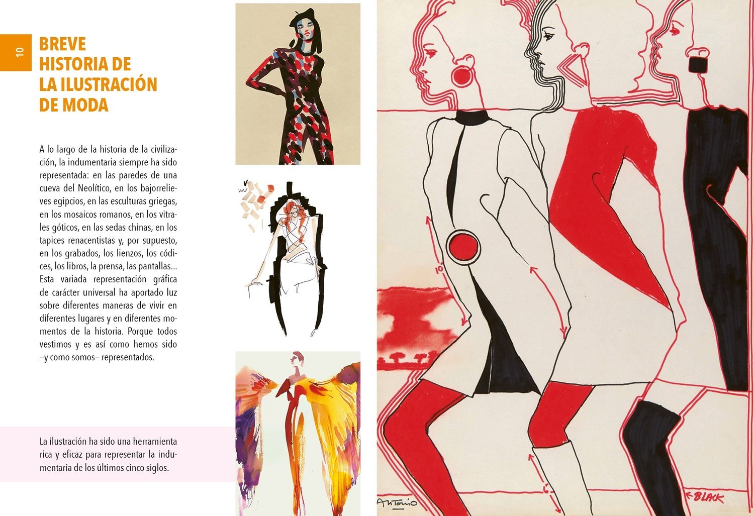 Image of Sketching fashion Una historia práctica de la ilustración de moda