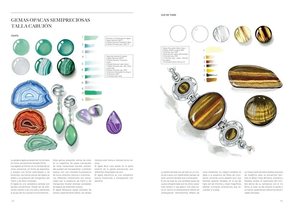 Image of DISEÑO DE JOYAS Técnicas y métodos de dibujo e ilustración profesionales vol. 1.