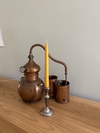 Image 3 of Hand-dipped Irish Beeswax Candle Pair