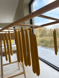 Image 4 of Hand-dipped Irish Beeswax Candle Pair