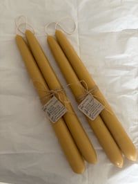 Image 5 of Hand-dipped Irish Beeswax Candle Pair