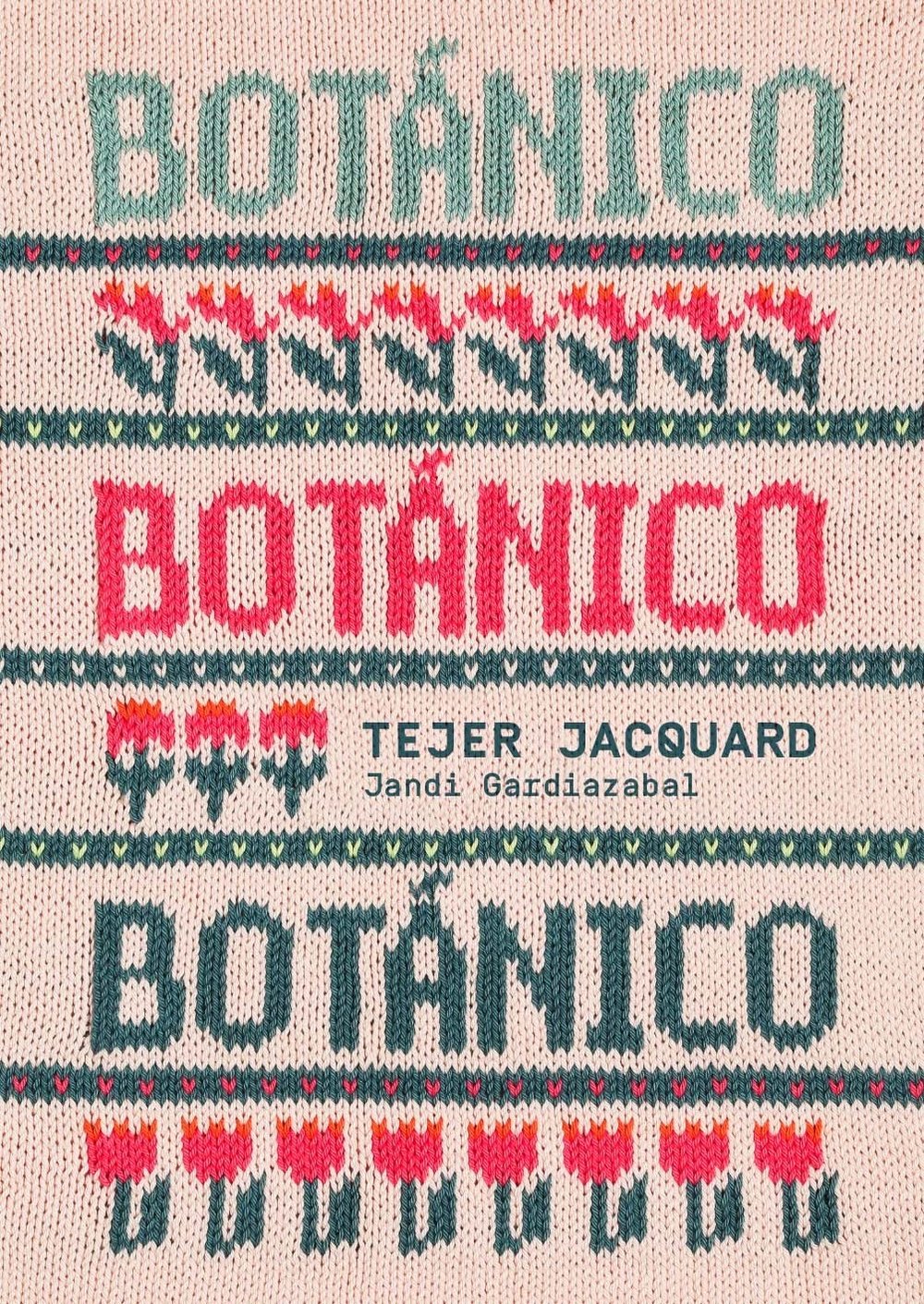 Image of Botánico. Tejer jacquard