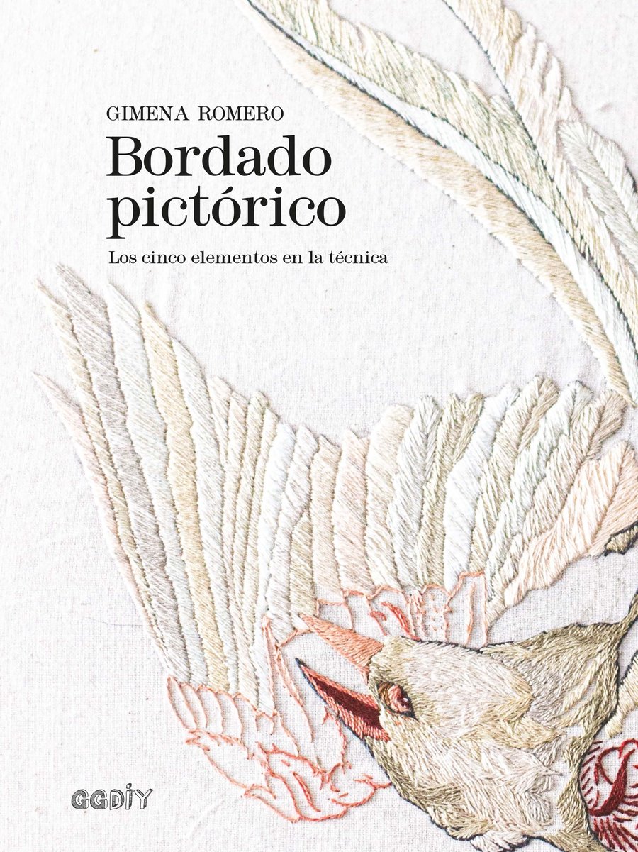 Image of Bordado pictórico Los cinco elementos en la técnica