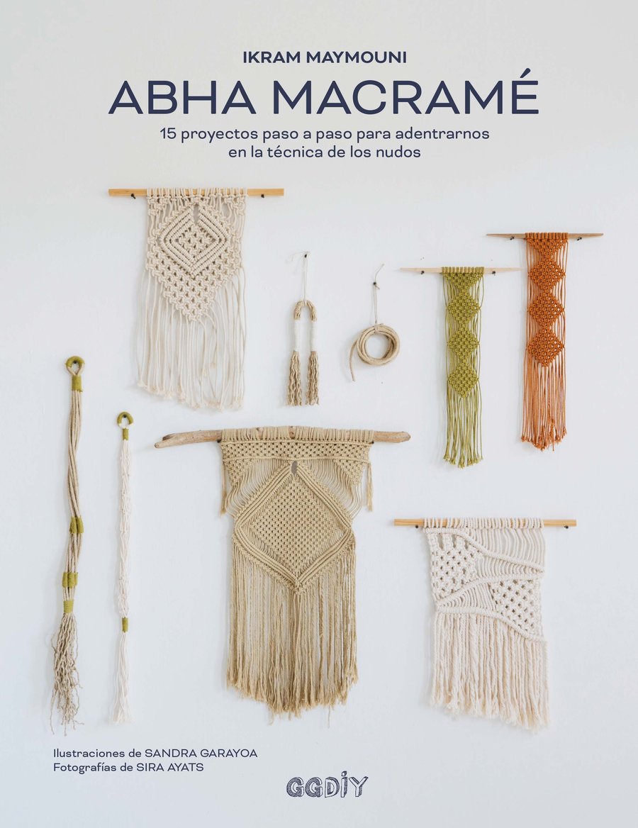 Image of Abha macramé 15 proyectos paso a paso para adentrarnos en la técnica de los nudos