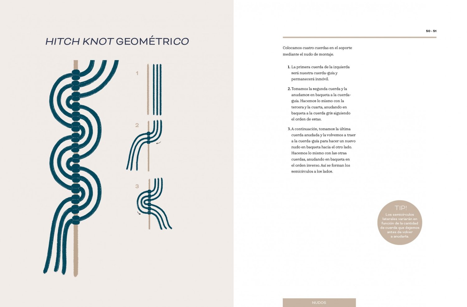 Image of Abha macramé 15 proyectos paso a paso para adentrarnos en la técnica de los nudos