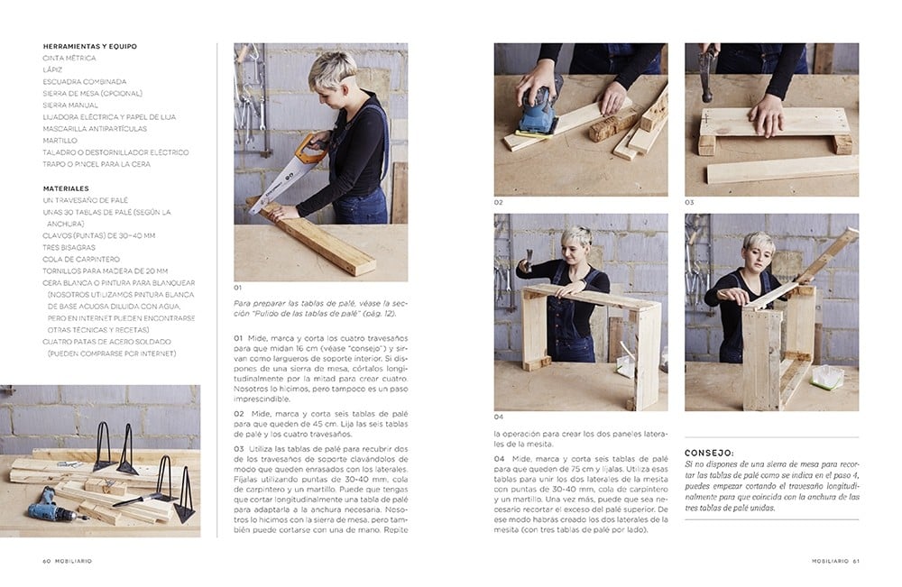Image of Crear con palés 20 proyectos creativos para tu hogar
