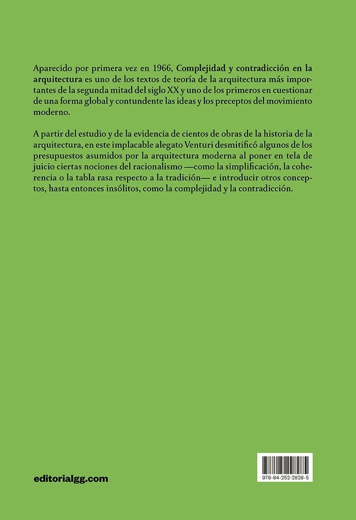 Image of Complejidad y contradicción en arquitectura