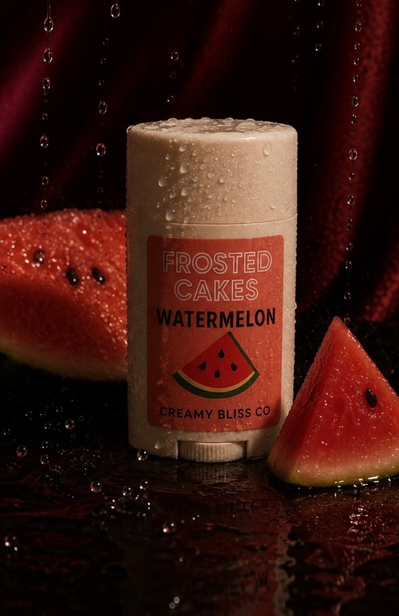 Watermelon Frosted Cake
